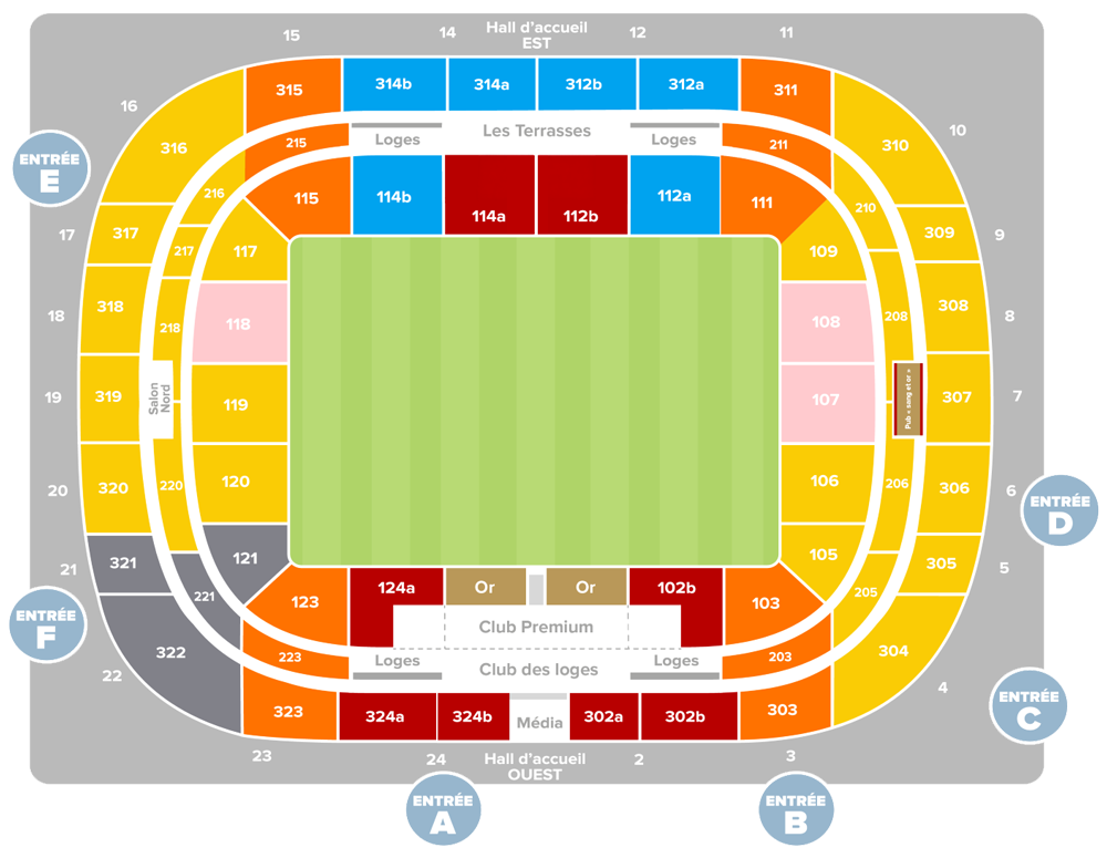 Plan Stade Marie-Marvingt
